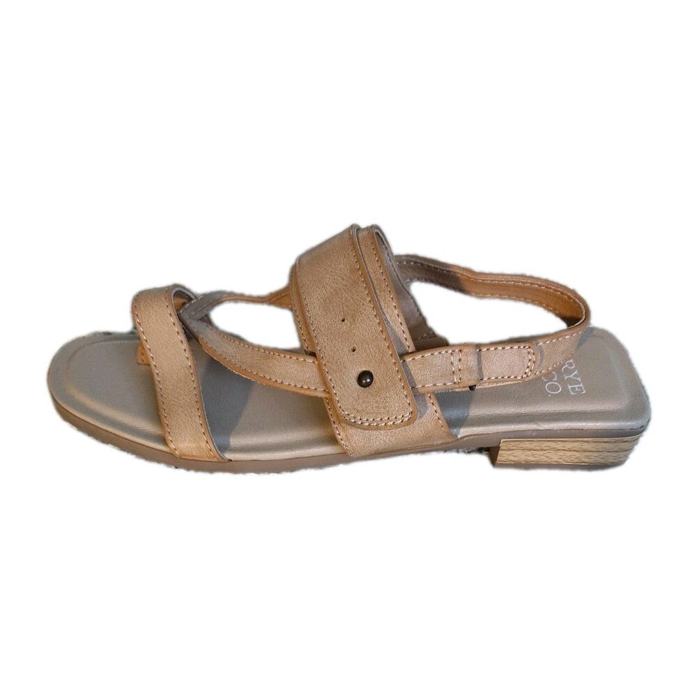 Frye Cassia Womens Size 8 Ankle Strap Sandals Brown Leather Boho Gladiator NEW